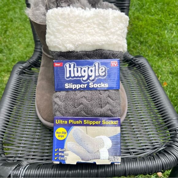 UGG Mini Bailey Bow II Boot Grey women’s Size 10 (US) - Picture 7 of 16